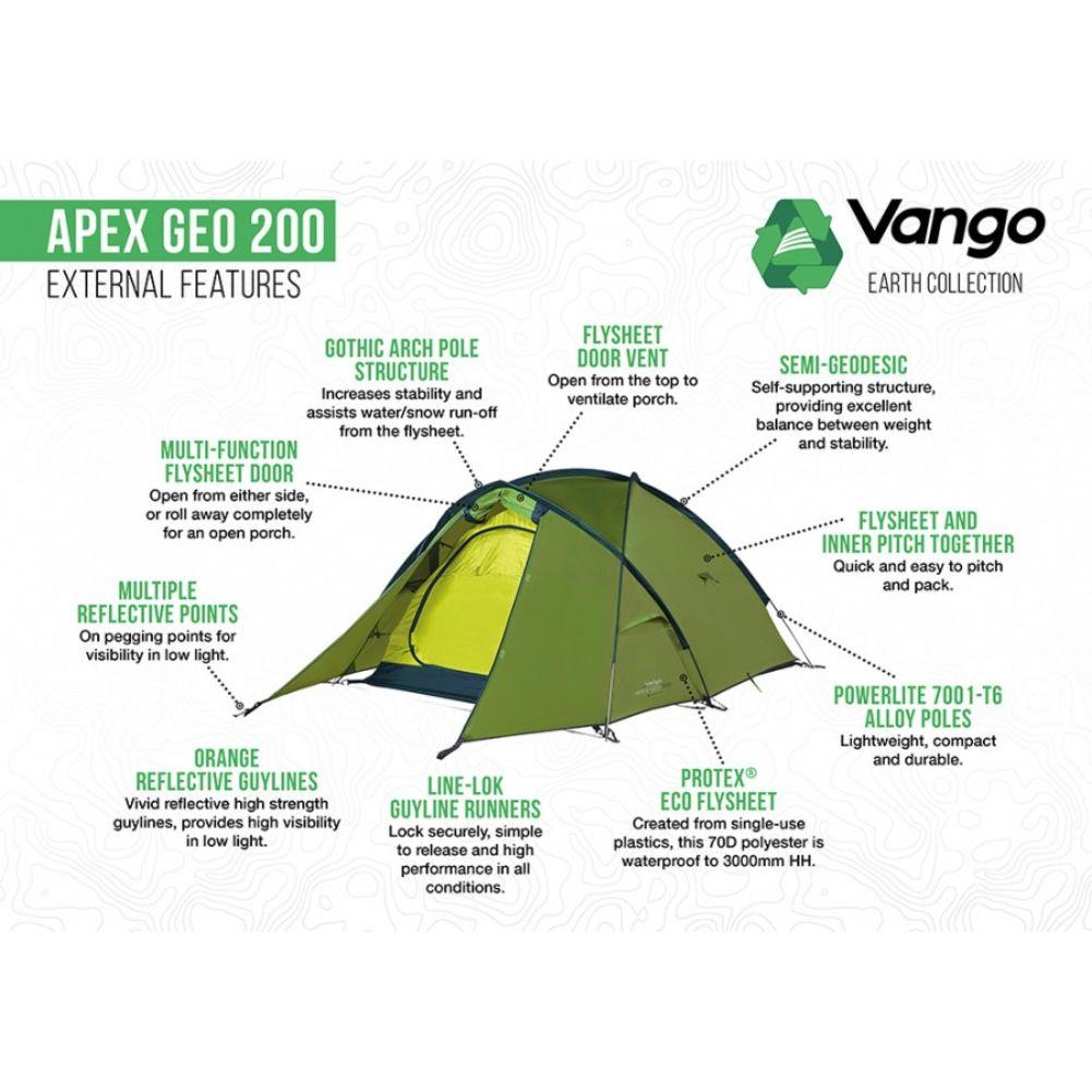 Vango APEX GEO 200 - External Features