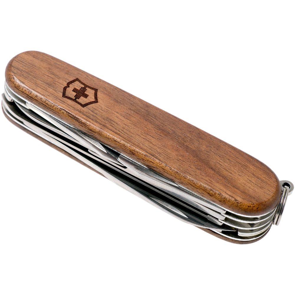 Victorinox Huntsman Wood Swiss Army Pocket Knife