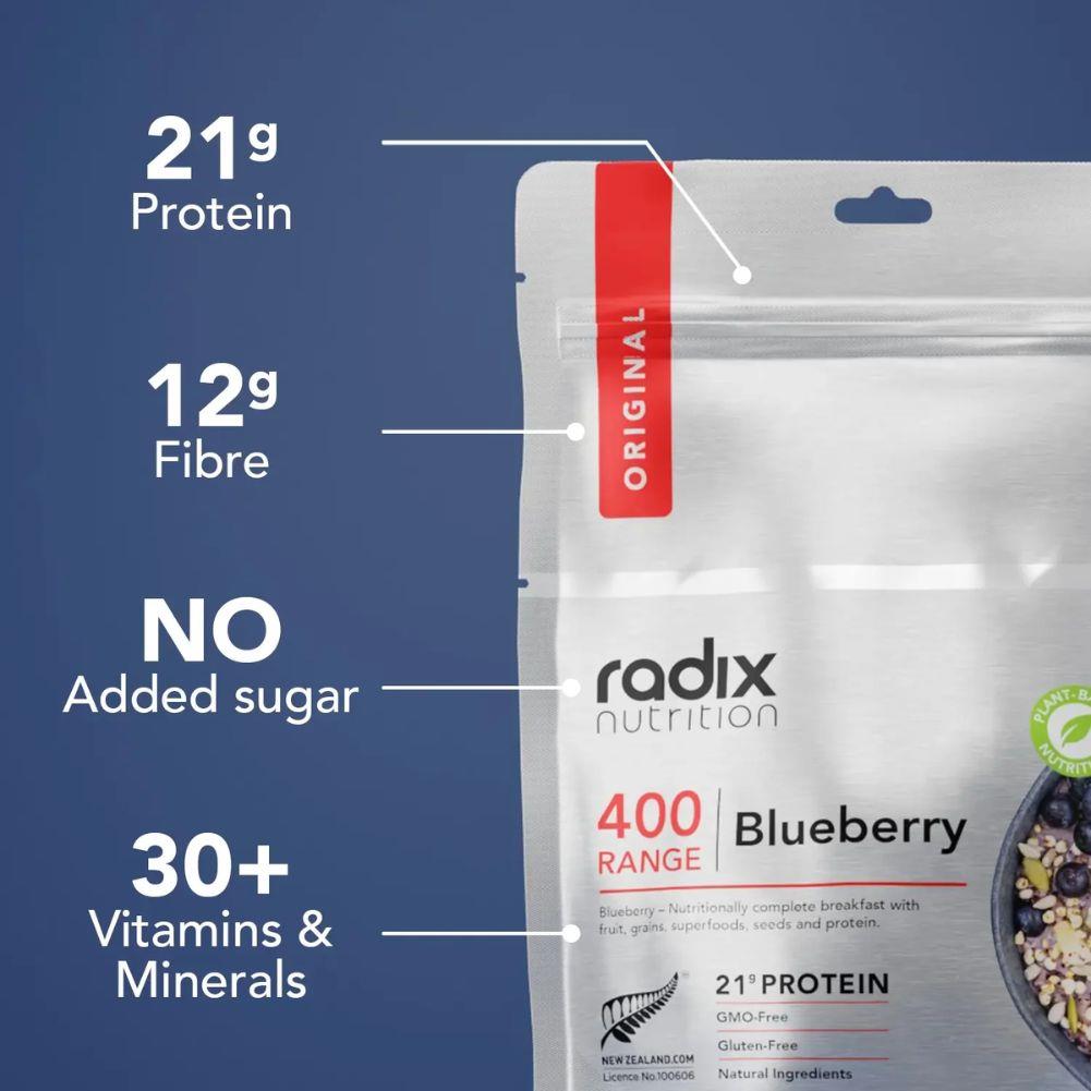 Radix Nutrition Original Breakfast v9.0 - 400Kcal (BlueBerry)