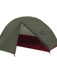 MSR Elixir 1 Tent - 1 Person Solo Backpacking Tent - (Green)