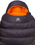 Mountain Equipment Glacier 300 Down Sleeping Bag - Long (Obsidian) top view