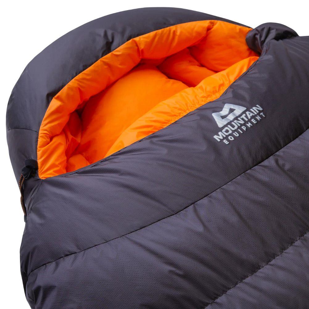 Mountain Equipment Glacier 300 Down Sleeping Bag - Long (Obsidian) top