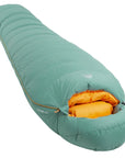 Mountain Equipment Women's Glacier 1000 Down Sleeping Bag - Regular (Sage) angle
