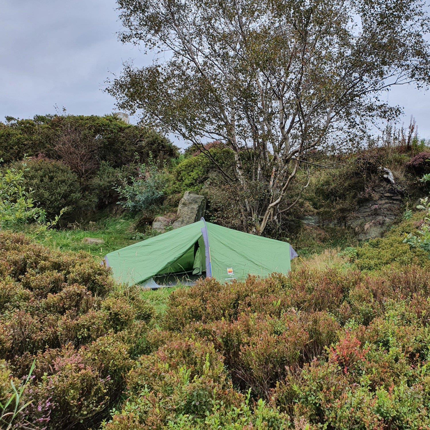 Wild Country Zephyros Compact 2 V3 Tent + Footprint Package - Pitched