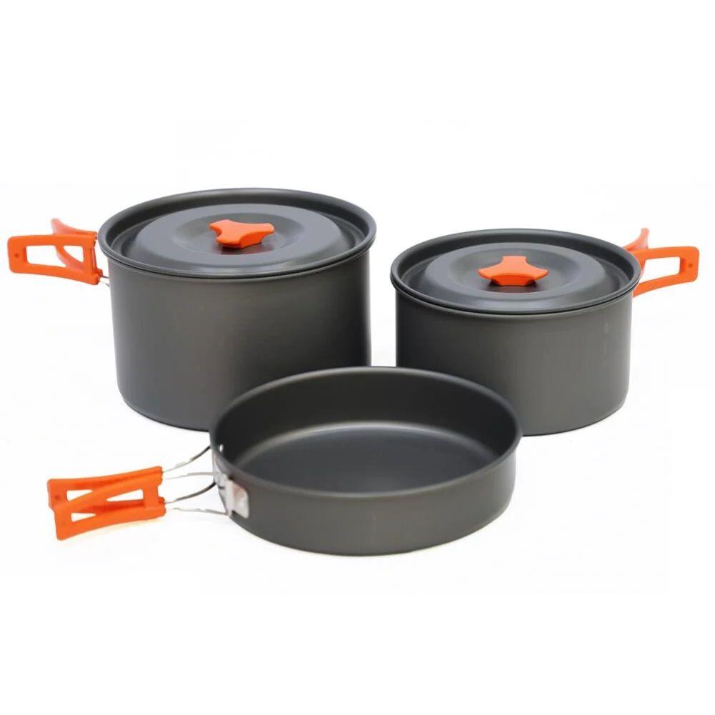 Vango Hard Anodised 4 Person Cook Kit display
