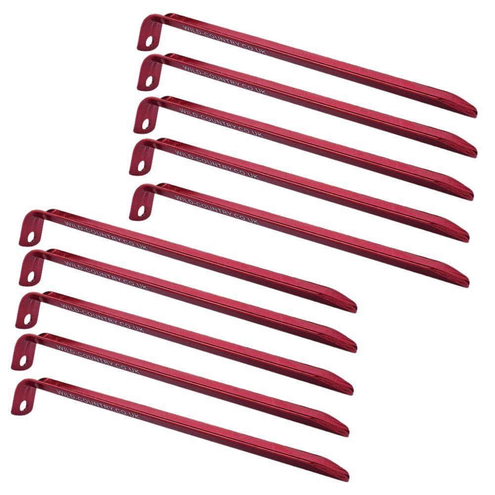 Terra Nova Aluminium Alloy V-Angle Peg – 10 Pack
