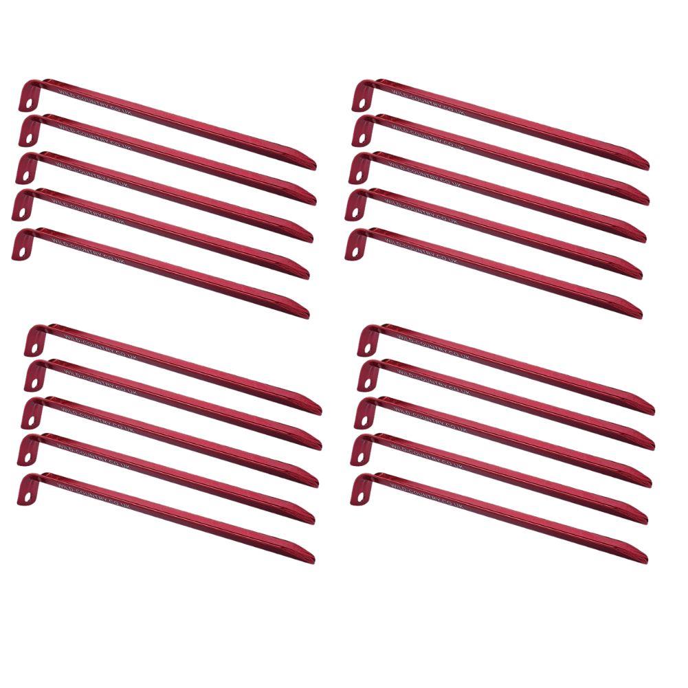 Terra Nova Aluminium Alloy V-Angle Peg - 20 Pack