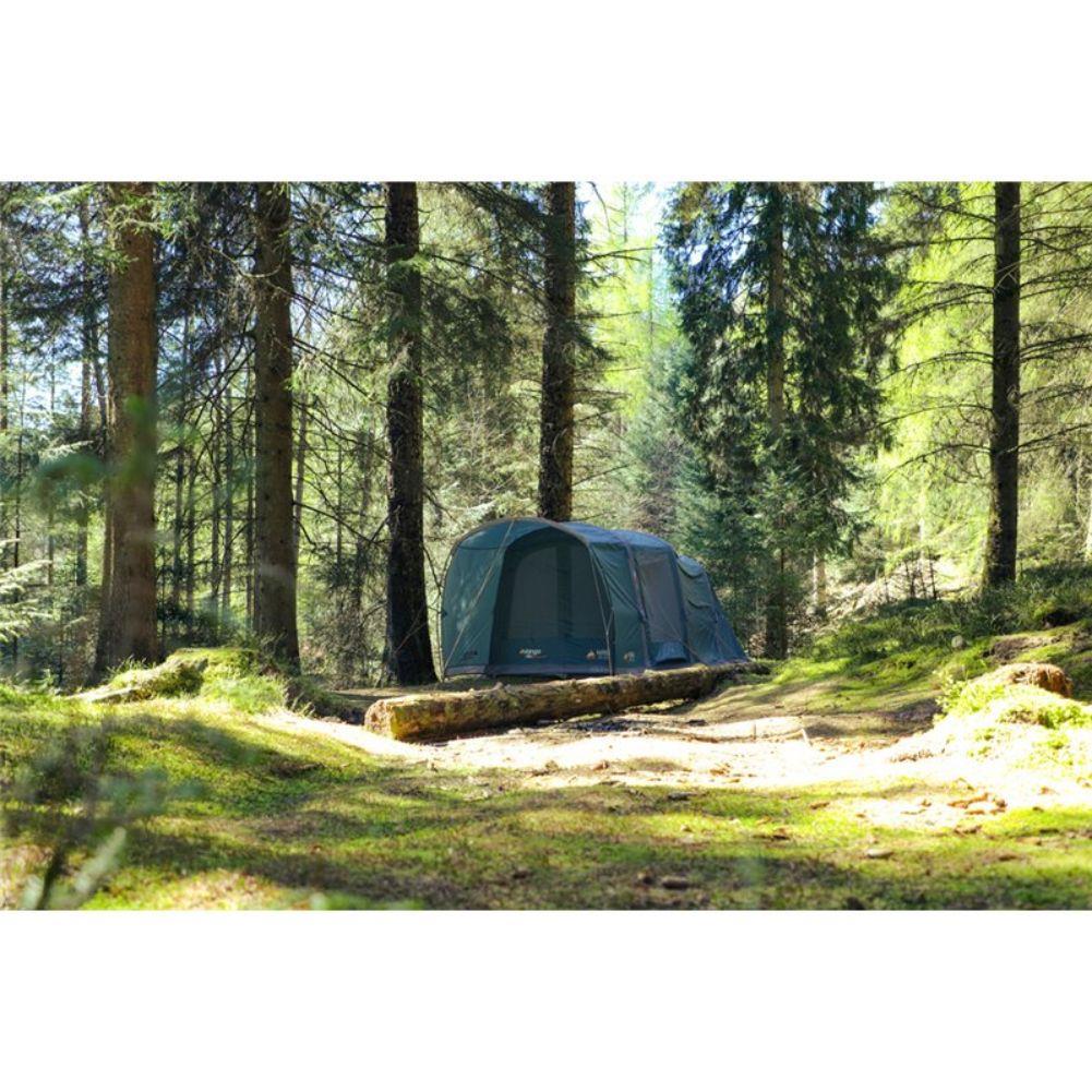 Vango Harris Air 350 Tent - 3 Man Tent (Mineral Green) in the woods