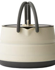 Sea To Summit Frontier UL Collapsible Kettle – 1.1L (Bone White) front view