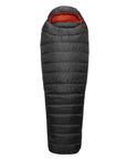 Rab Ascent 500 Down Sleeping Bag - Regular -Right Zip (Graphene)