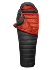 Rab Ascent 500 Down Sleeping Bag - Regular -Right Zip (Graphene)