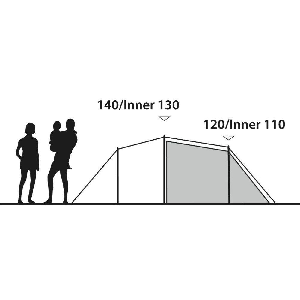 Outwell Tent Earth 4 - 4 Man Tunnel Tent family