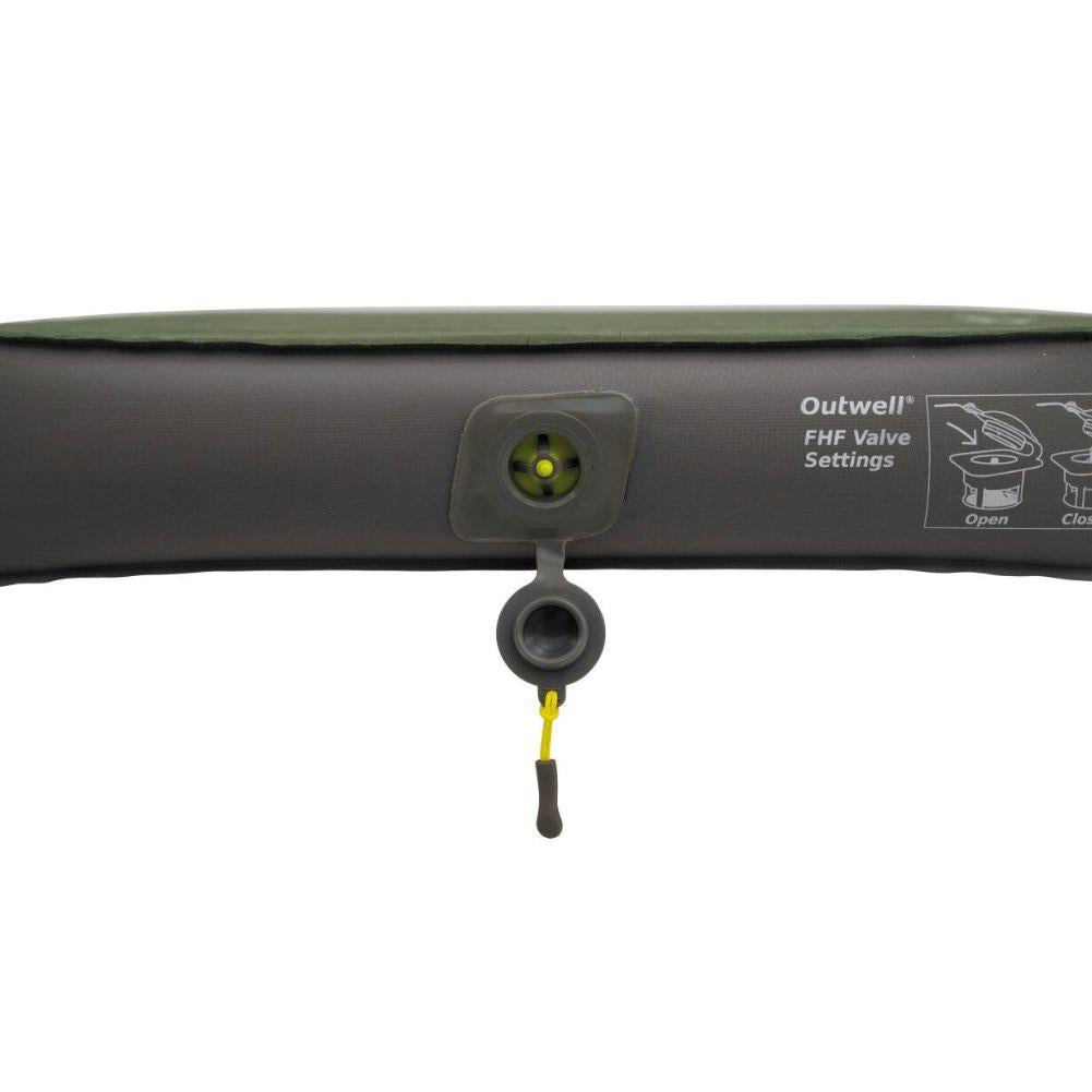 Outwell Self-inflating Mat Dreamhaven Double 15cm plug open