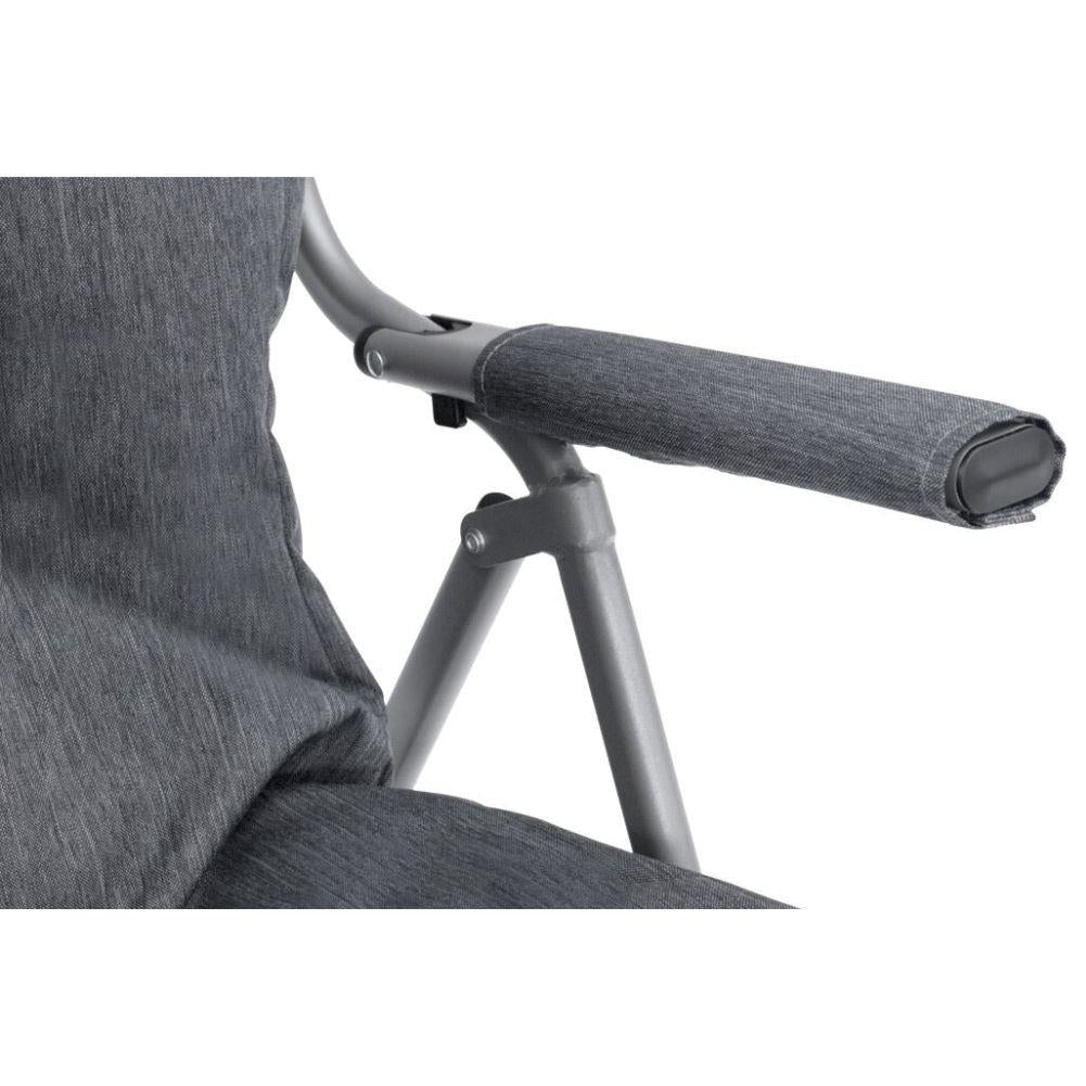 Outwell Folding Furniture Alder Lake (Black/Grey) arm
