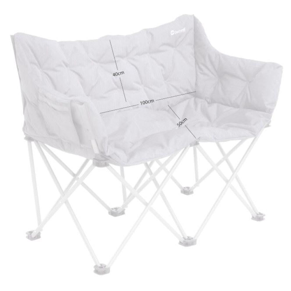 Outwell Folding Furniture Sardis Lake Sofa measurement
