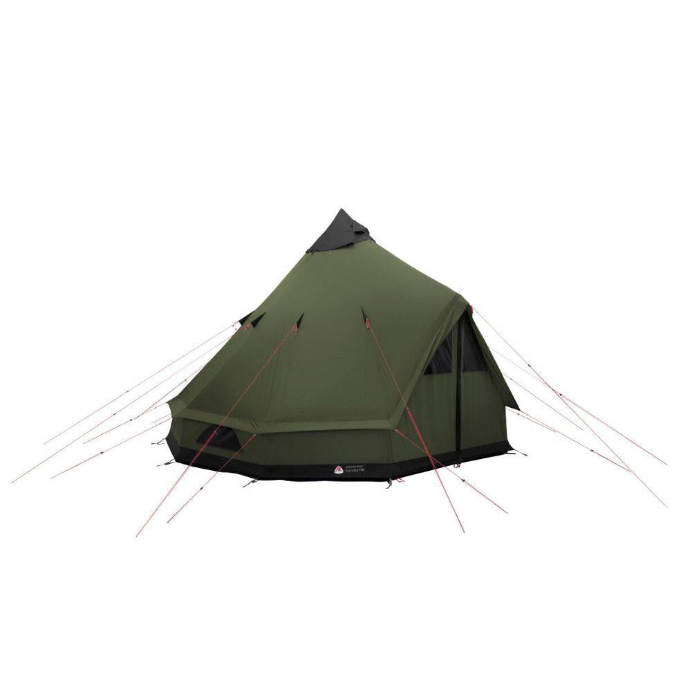 Robens Klondike PRS Tipi Tent (2024) door closed