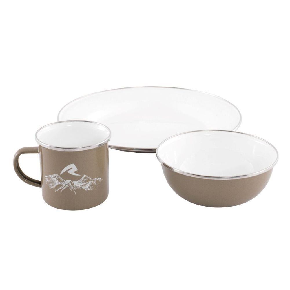 Robens Tongass Single Enamel Set arrange