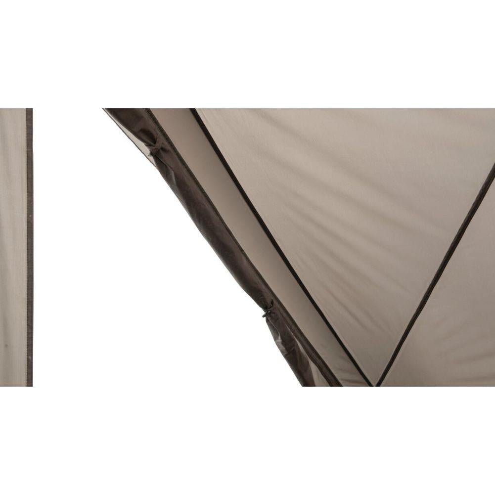 Easy Camp Moonlight Cabin Tent - 10 Man Tent flap rolled