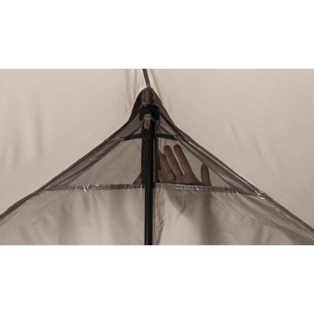 Easy Camp Moonlight Cabin Tent - 10 Man Tent door zip