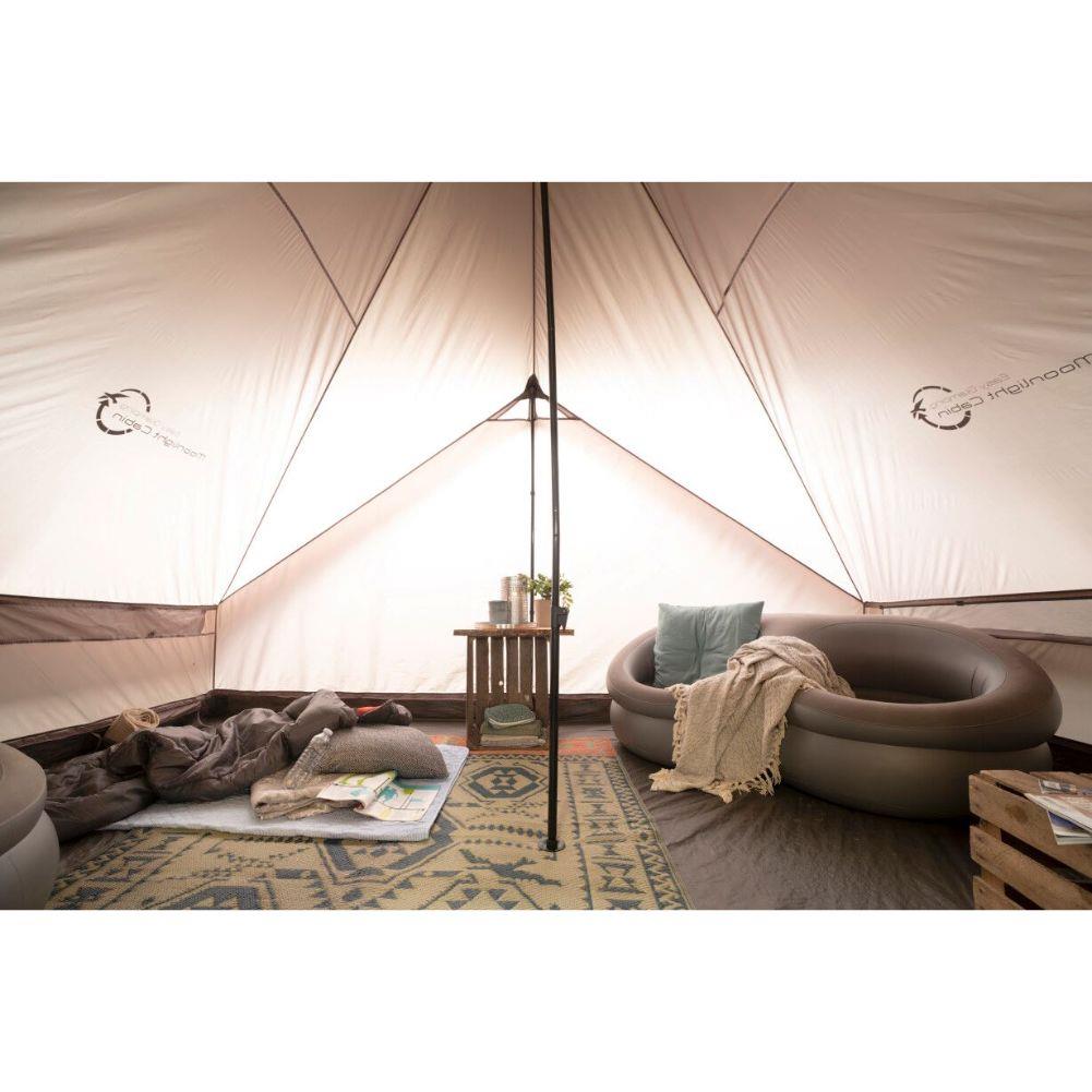 Easy Camp Moonlight Cabin Tent - 10 Man Tent what the inside could look like