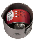 MSR Titan Titanium Kettle 1400ML container