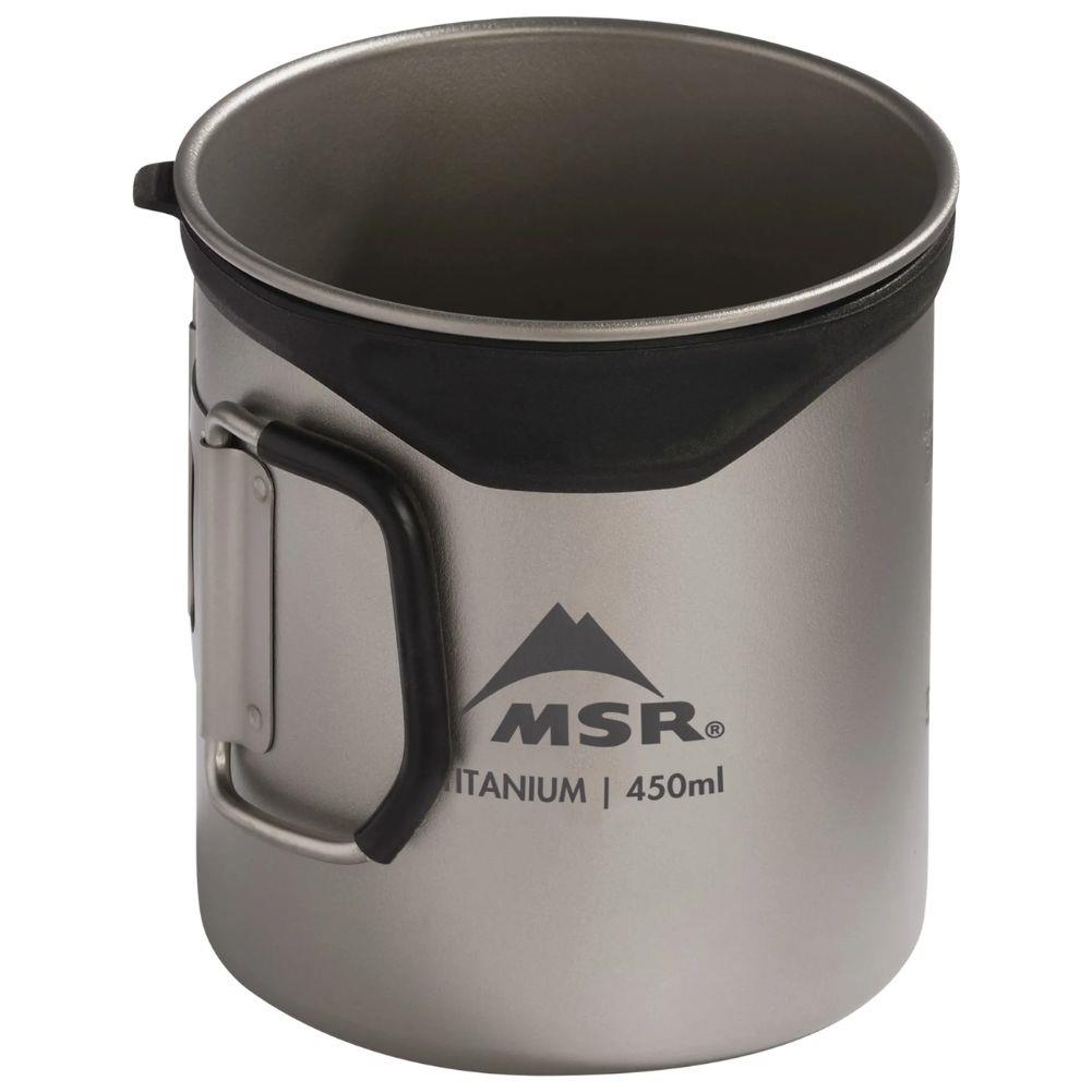 MSR Titan Cup 450ML with plastic