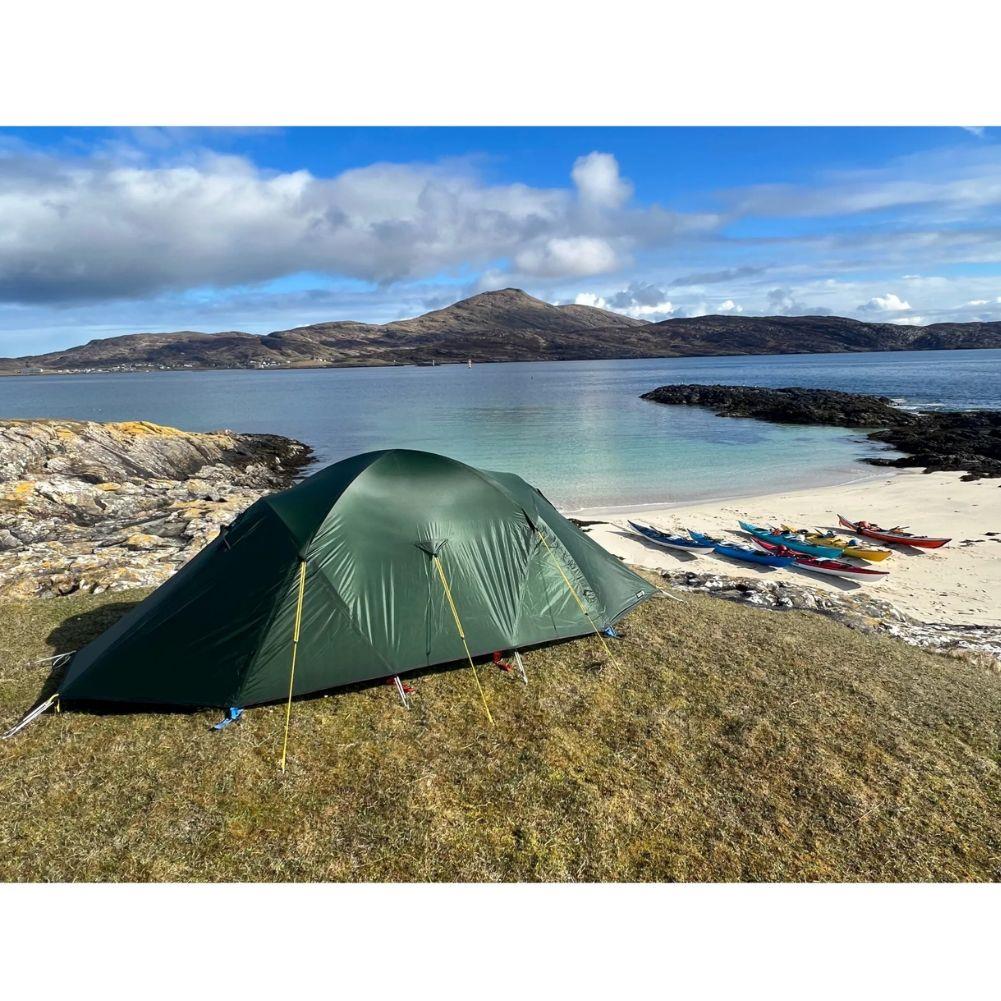 Terra Nova Quasar GF Mountain Tent - 2-Man Tent (2024) seaside view
