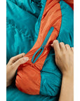 Rab Women's Ascent 500 Left Zip Down Sleeping Bag (Marina Blue)
