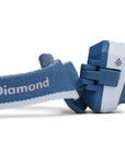 Black Diamond Storm 450 Lumen Head Torch (Creek Blue) side view fold