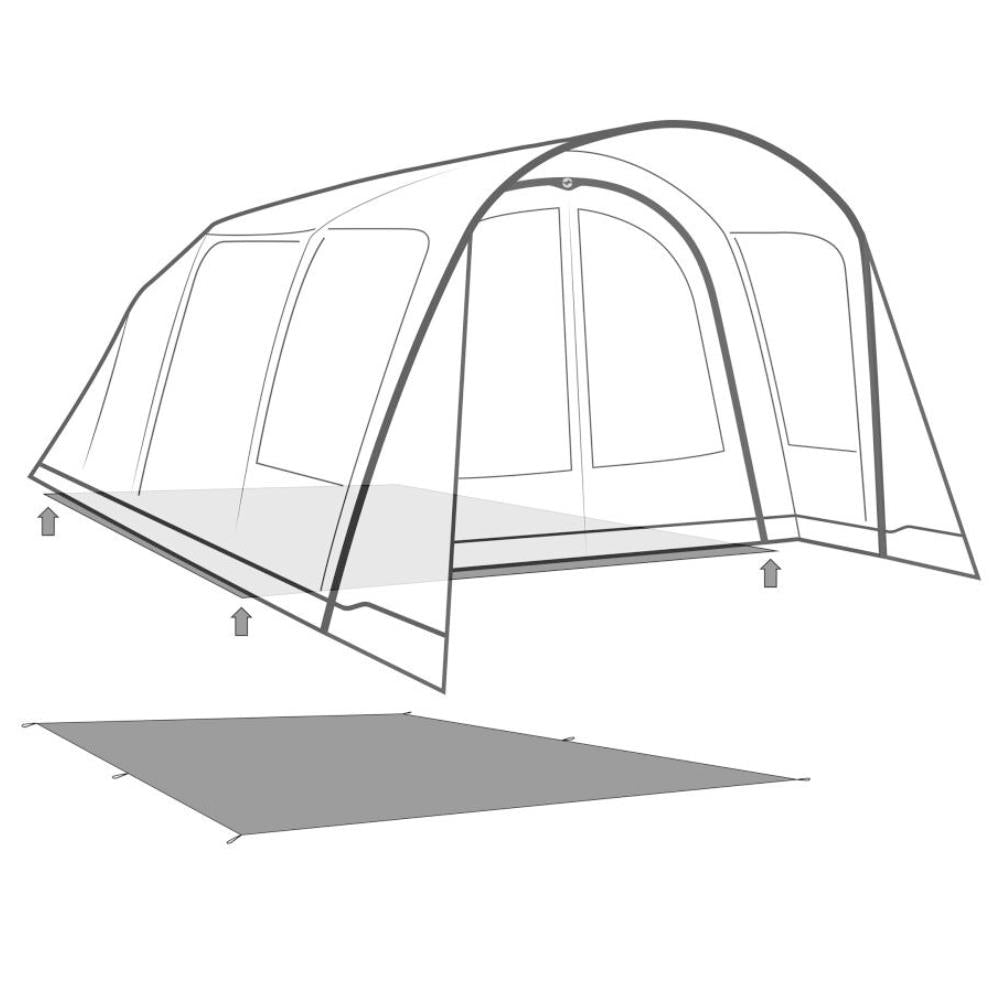 Outwell Sunhill 3 Air Footprint diagram