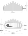 Terra Nova Laser Compact AS - 1 Man Lightweight Tent diagram
