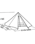 Robens Green Cone PRS Tipi Tent