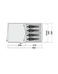 Outwell Dash 500 Tent - 5 Man Tent
