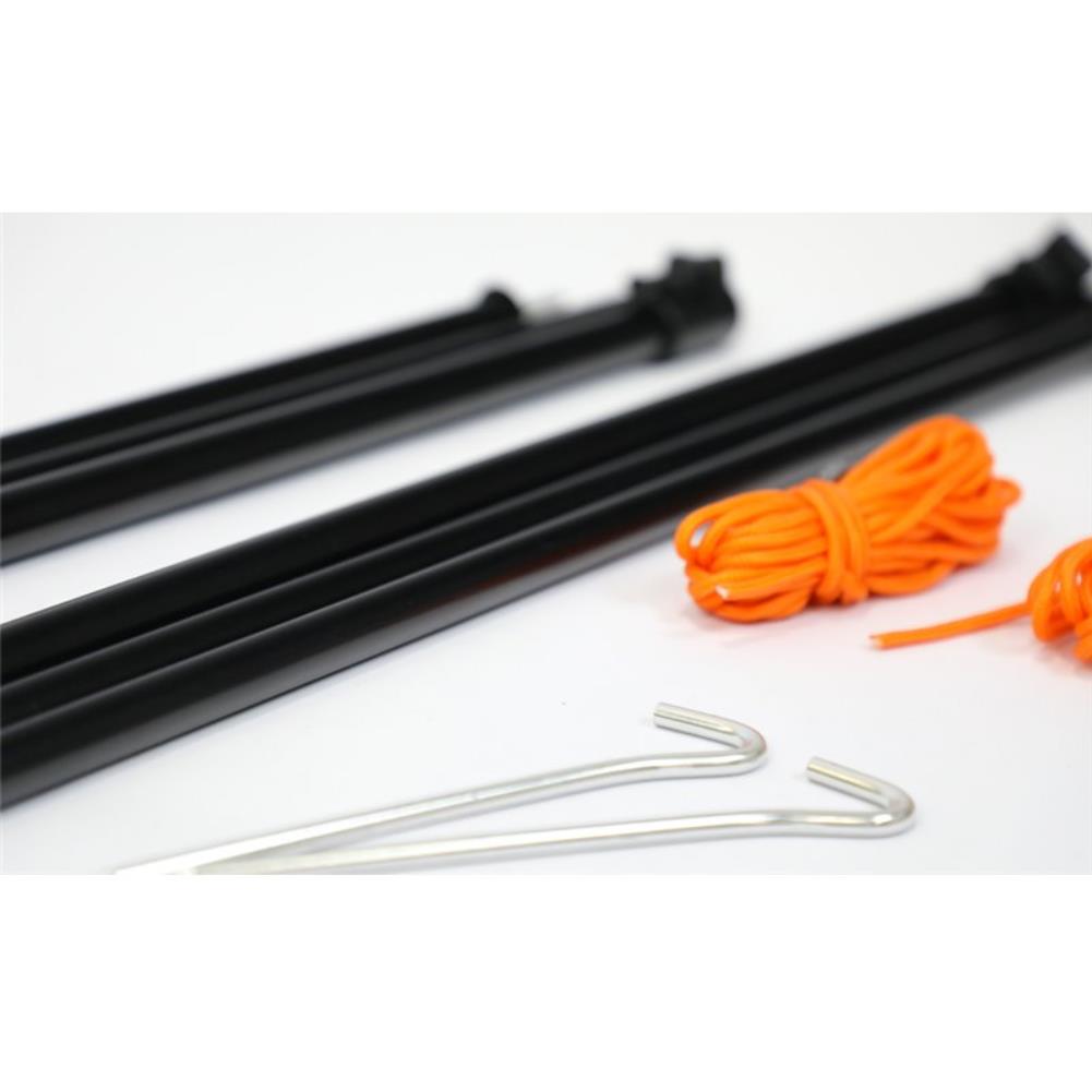Vango Adjustable Steel King Pole Set 180-220cm little poles