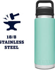Yeti Rambler 26 OZ Bottle With Chug Cap (Seafoam)