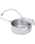 MSR Alpine Stowaway Stainless Steel Pot (1.1 Litre)