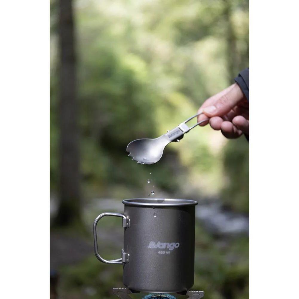 Vango Titanium Folding Spork sip