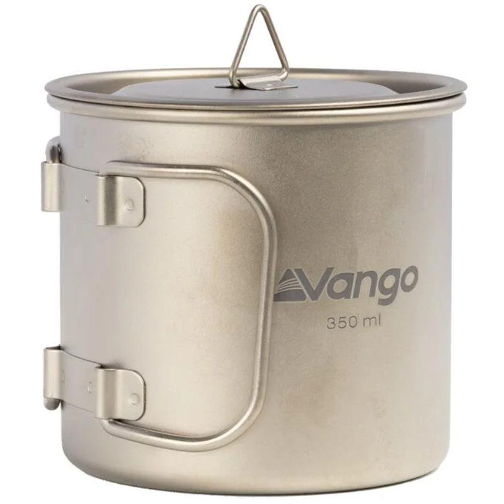 Vango Titanium Single Walled 350ml Mug closed