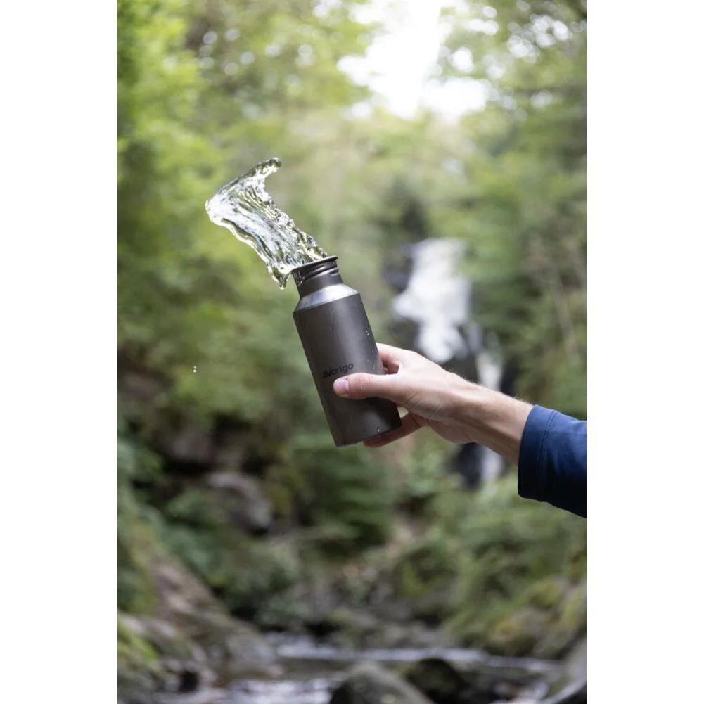Vango Titanium 550ml Bottle splash