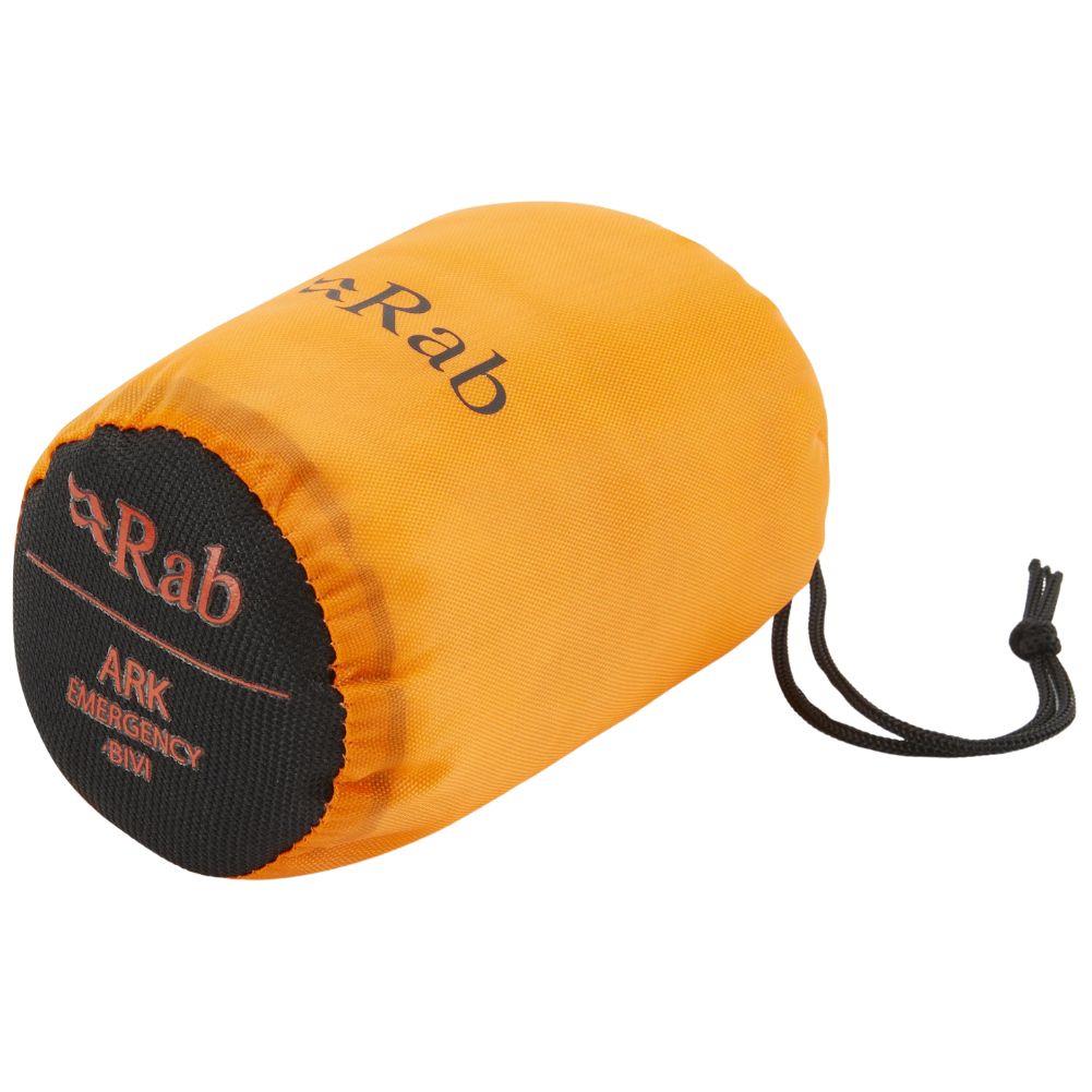 Rab Ark Emergency Bivi (Orange) packed up