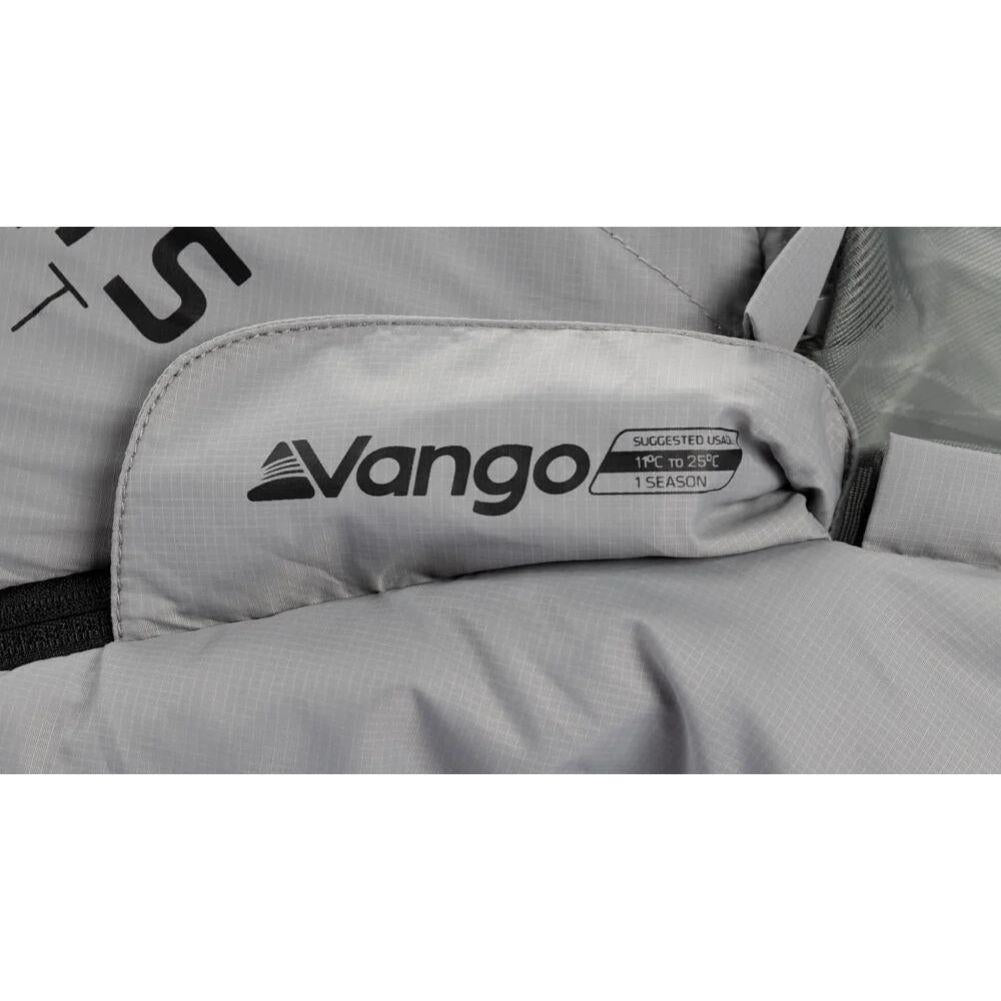 Vango Mantis Planet 50 Travel Sleeping Bag (Grey Flannel)