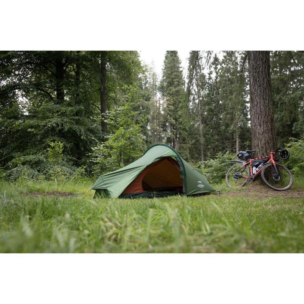 Vango Apex Compact 100 Tent - 1 Man Lightweight Tent (Forest Green)
