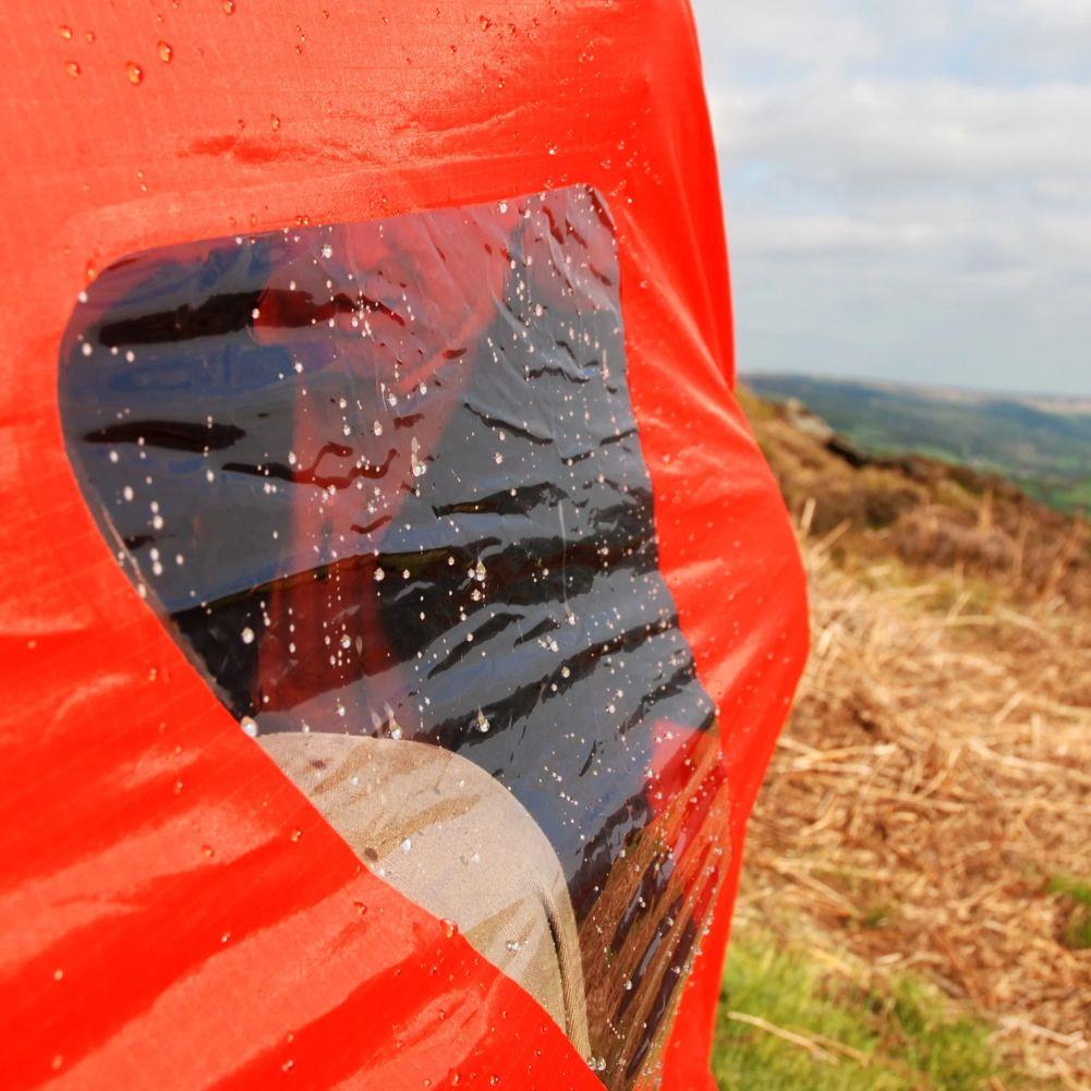Terra Nova Bothy Bags  4-Person Shelter (Red) view rain