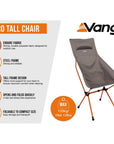 Vango Micro Tall Chair (Excalibur)