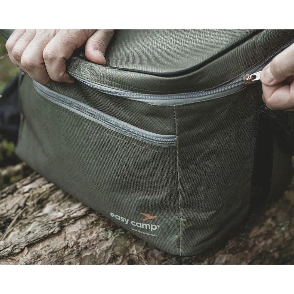 Easy Camp Arctic Daisy Cool Bag - M zip