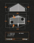 Force Ten (F10) Helium UL 2 Tent diagram