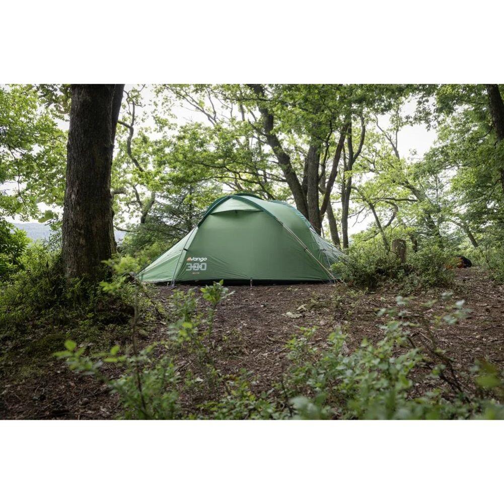 Vango Halo 300 Tent - 3-Man Tent (Forest Green) 2025