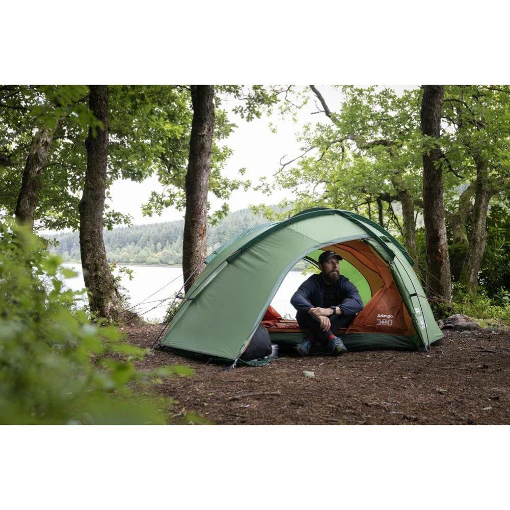 Vango Halo 300 Tent - 3-Man Tent (Forest Green) 2025