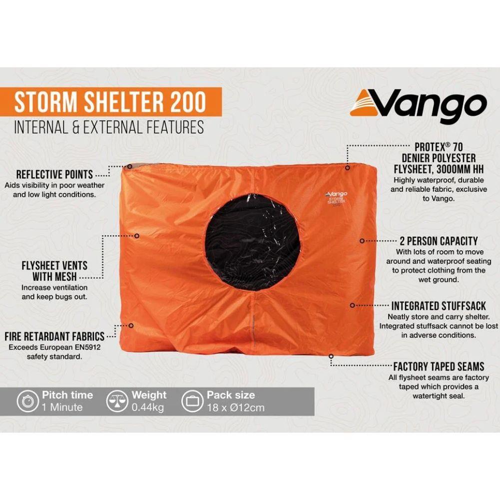 Vango Storm Shelter 200 info