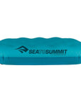 Sea to Summit Aeros Ultralight Pillow Deluxe (Aqua) flat